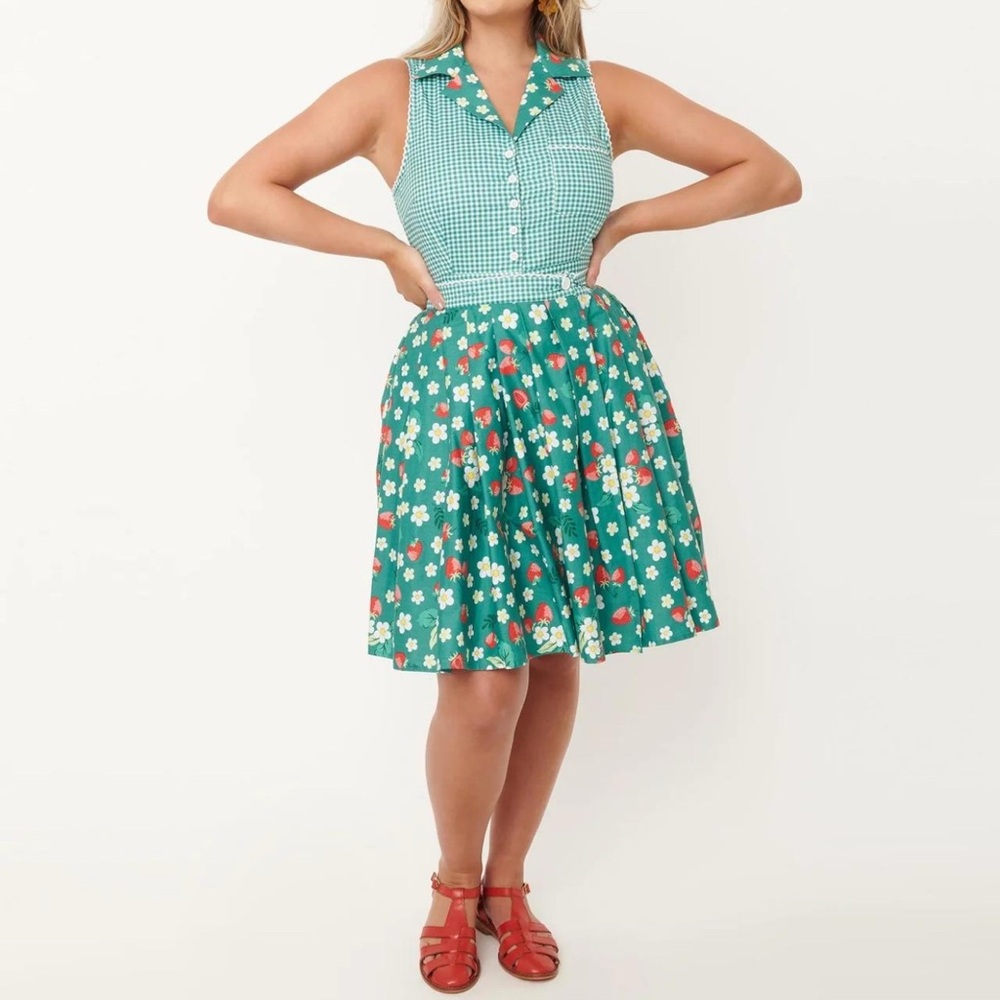 Unique Vintage two piece dress